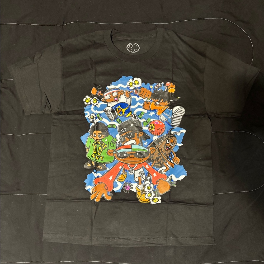 Graphic Black Short Sleeve Tee- Size S| Like New